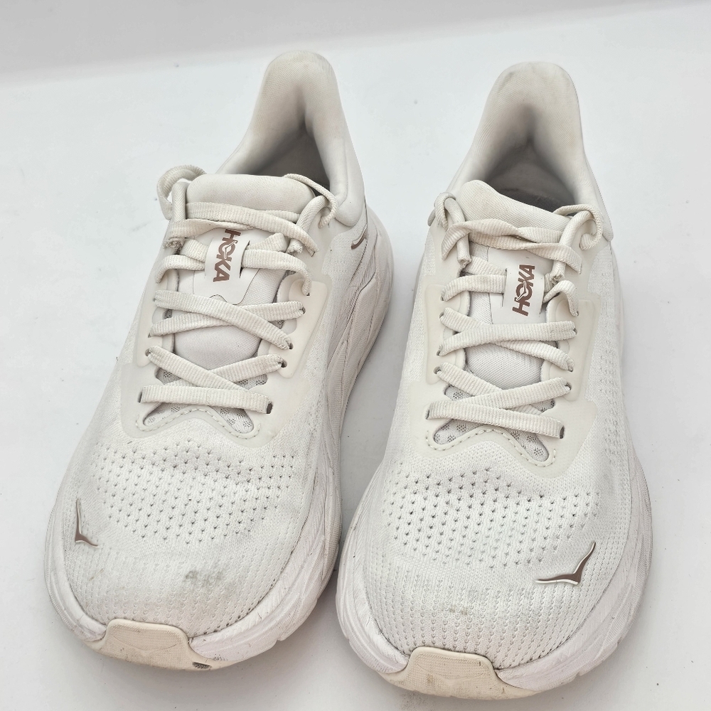 Hoka Arahi 7 Women's Running Shoes, White, US 6B – Preowned - Picture 4 of 13
